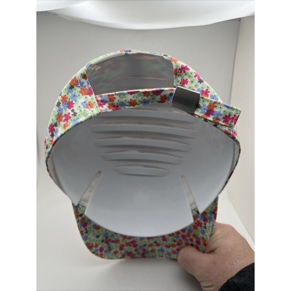 GYMBOREE Baseball Cap Girls Med/Large Hat Floral Adjustable Strapback GR10 - Picture 3 of 6